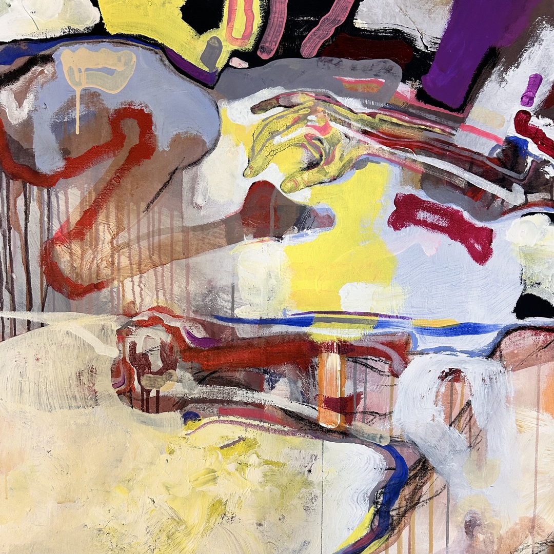 Jabalia, 2024, acrylic on canvas