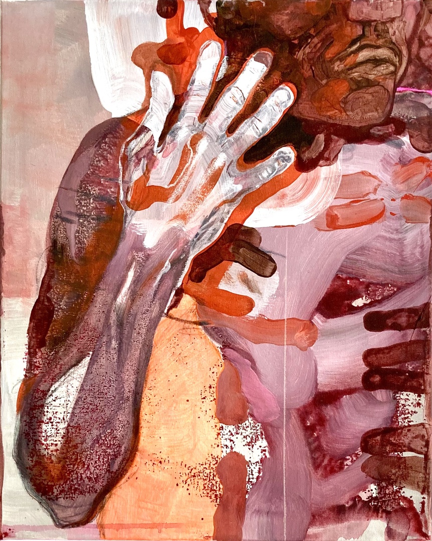 John (Tacoma Ave), 2022, acrylic on canvas