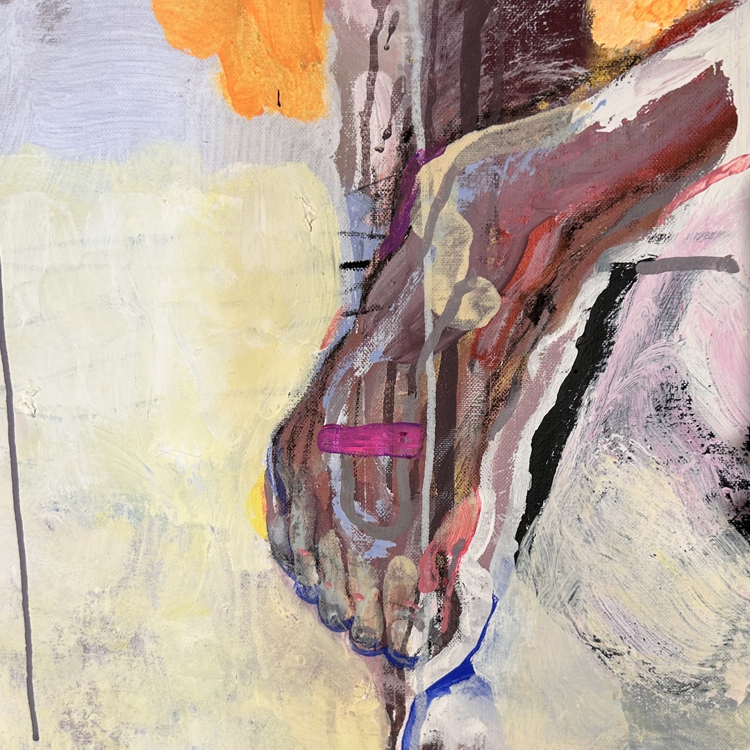 Jabalia, 2024, acrylic on canvas