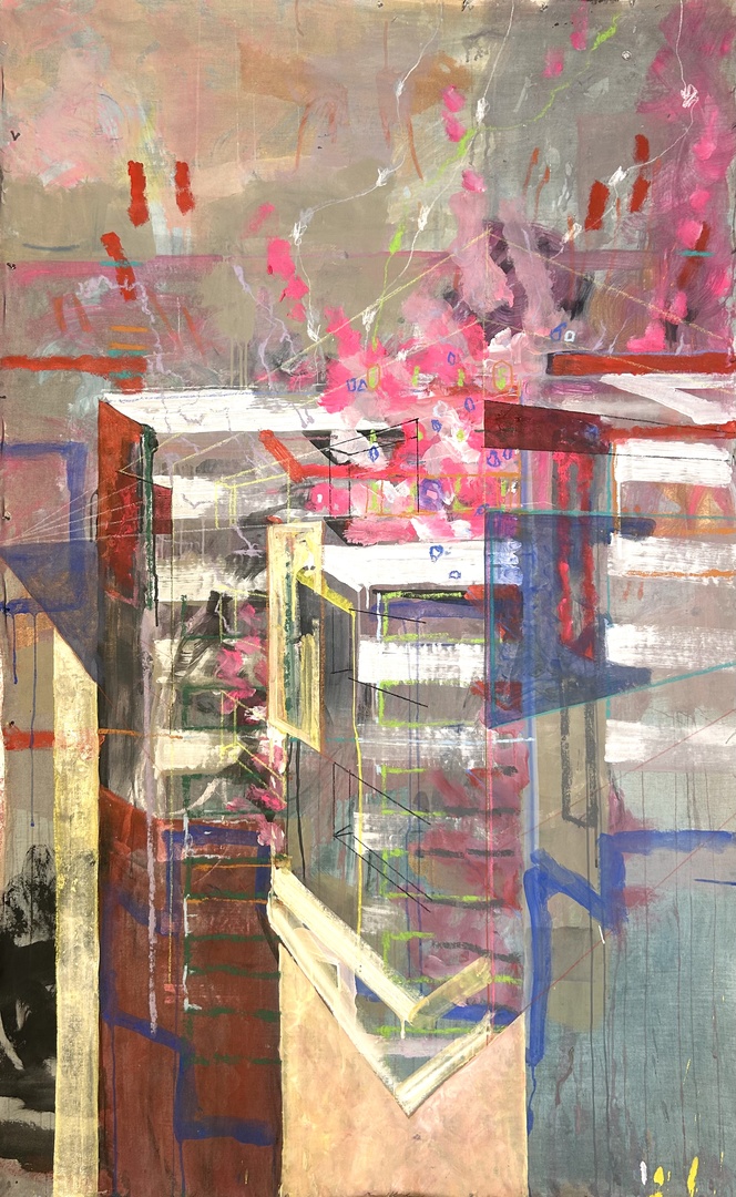 Phosphorus, 2024, acrylic on canvas