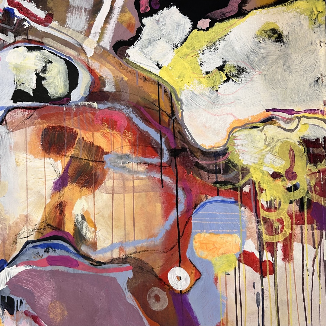 Jabalia, 2024, acrylic on canvas